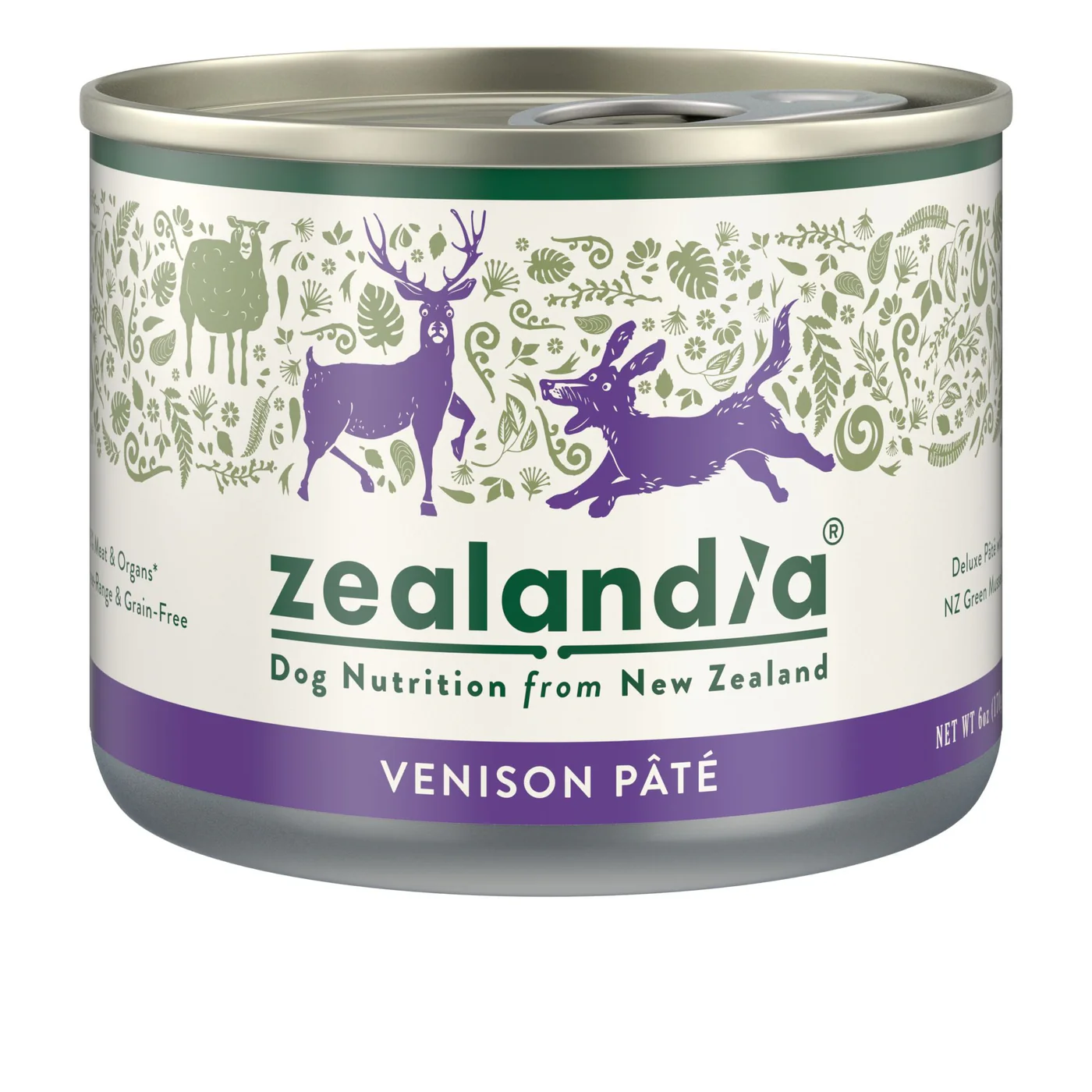 Zealandia Venison Pate Adult Dog Wet Food 170g x24 - Image 4