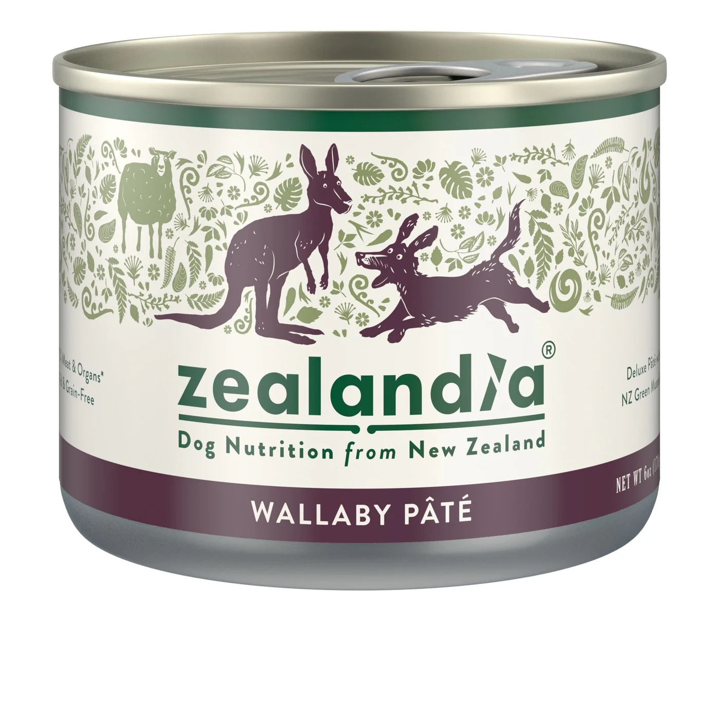 Zealandia Wallaby Pate Adult Dog Wet Food 170g x24 - Image 4